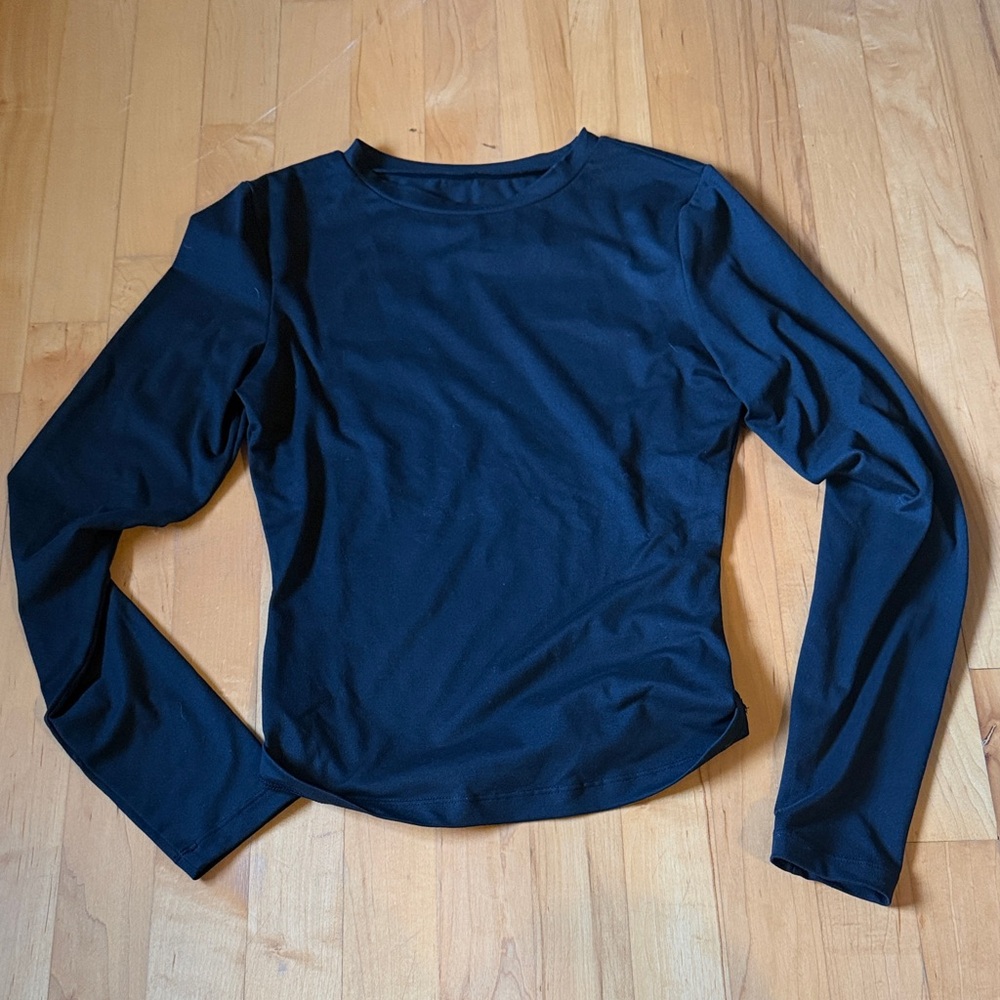 Basic black long sleeve (plus free white shirt)